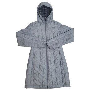 The North Face Womens XS Gray Thermoball ECO Parka‎ Puffer Quilted Jacket